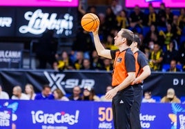 Emilio Pérez Pizarro, en un partido de esta temporada.