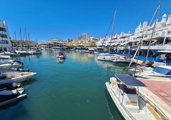 Puerto deportivo de Puerto Marina, en Benalmádena.