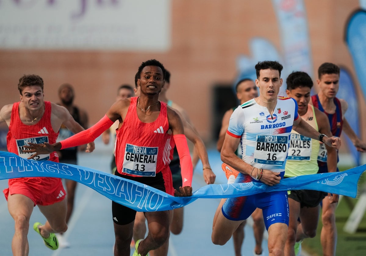 Nerja vuelve a vibrar con una apasionante edición de su 'meeting' de atletismo