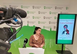 Acto de presentación de la actividad cultural en el Ayuntamiento veleño.