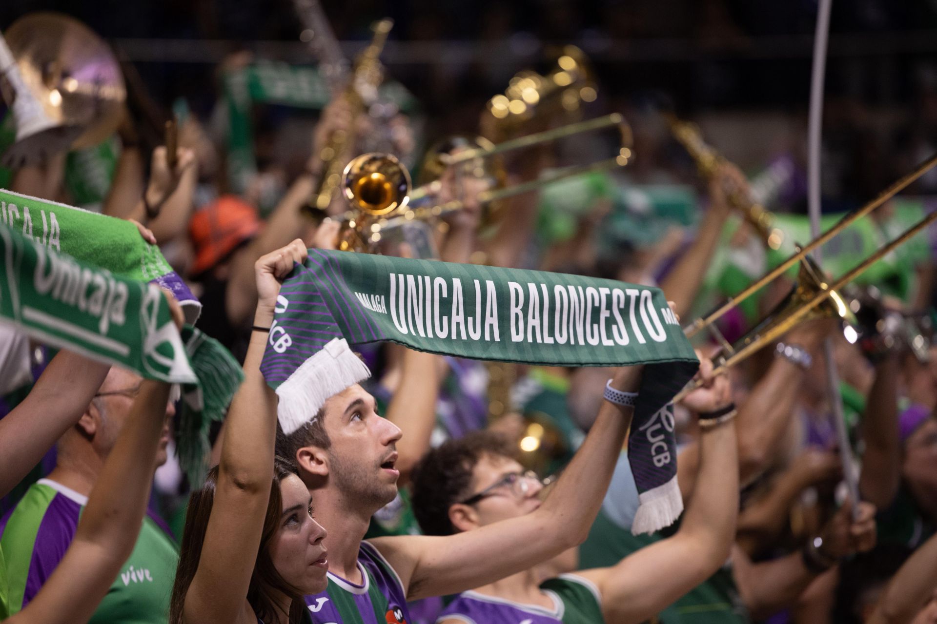 El Unicaja- Barcelona, en imágenes