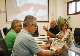 Reunión de la Mesa de Contratación del proyecto.
