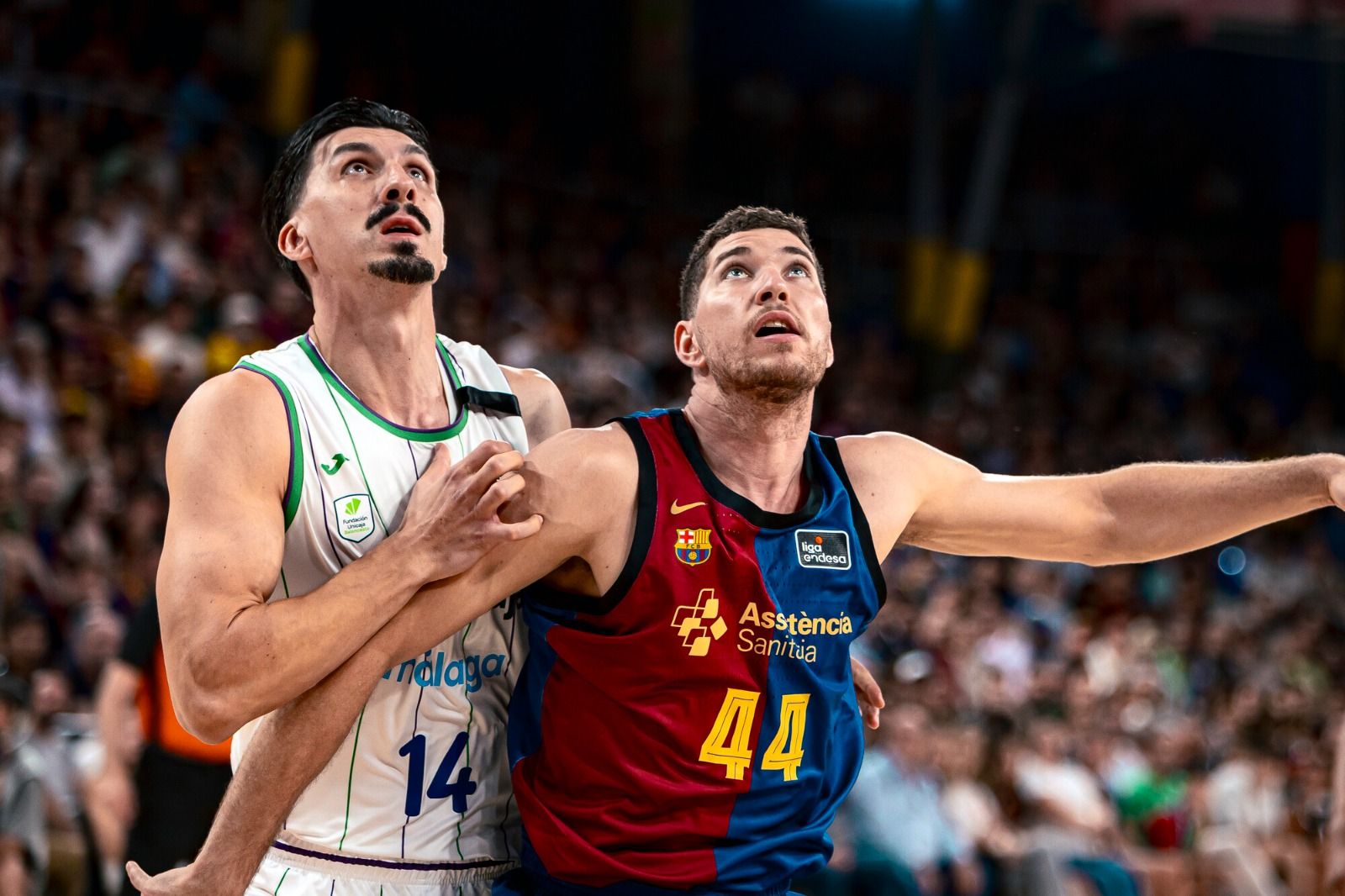 Las mejores imágenes del Barcelona-Unicaja en los &#039;play-off&#039; por el título 2025