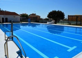 Piscina municipal en Rincón de la Victoria.