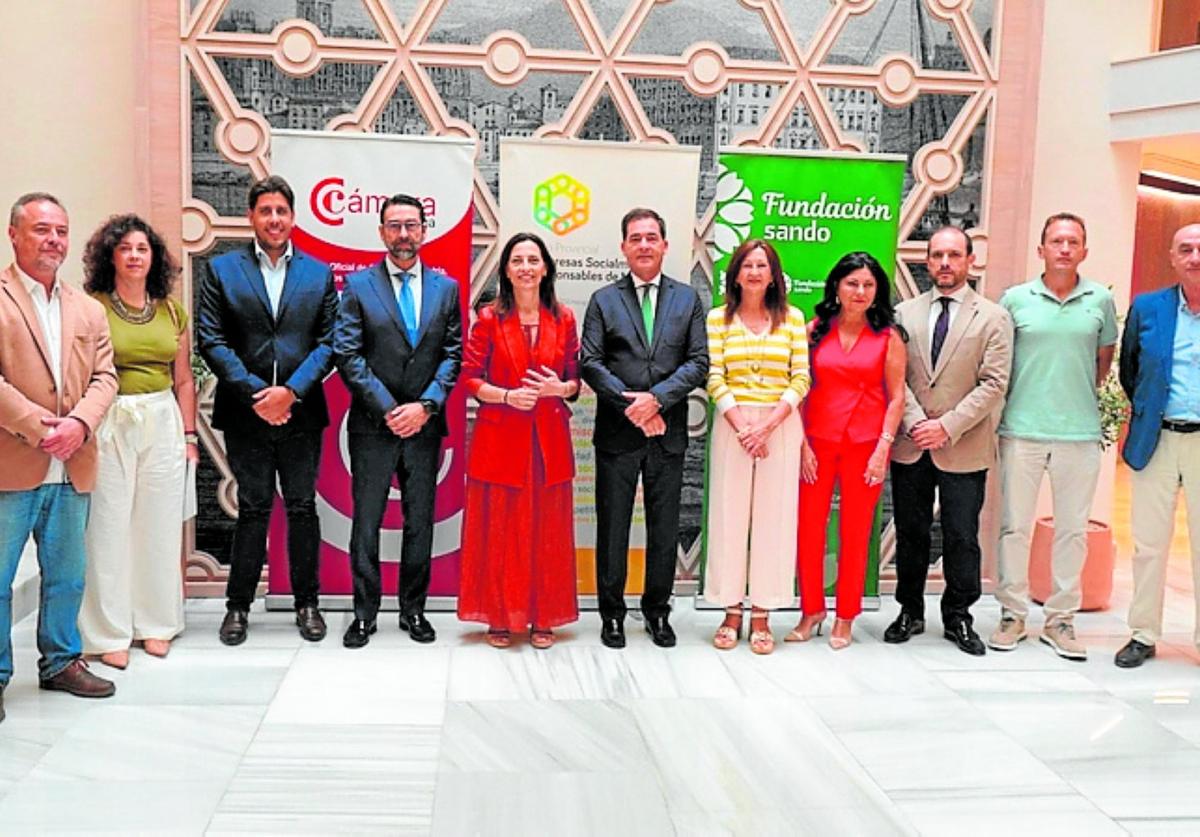 Foto de familia de las jornadas.
