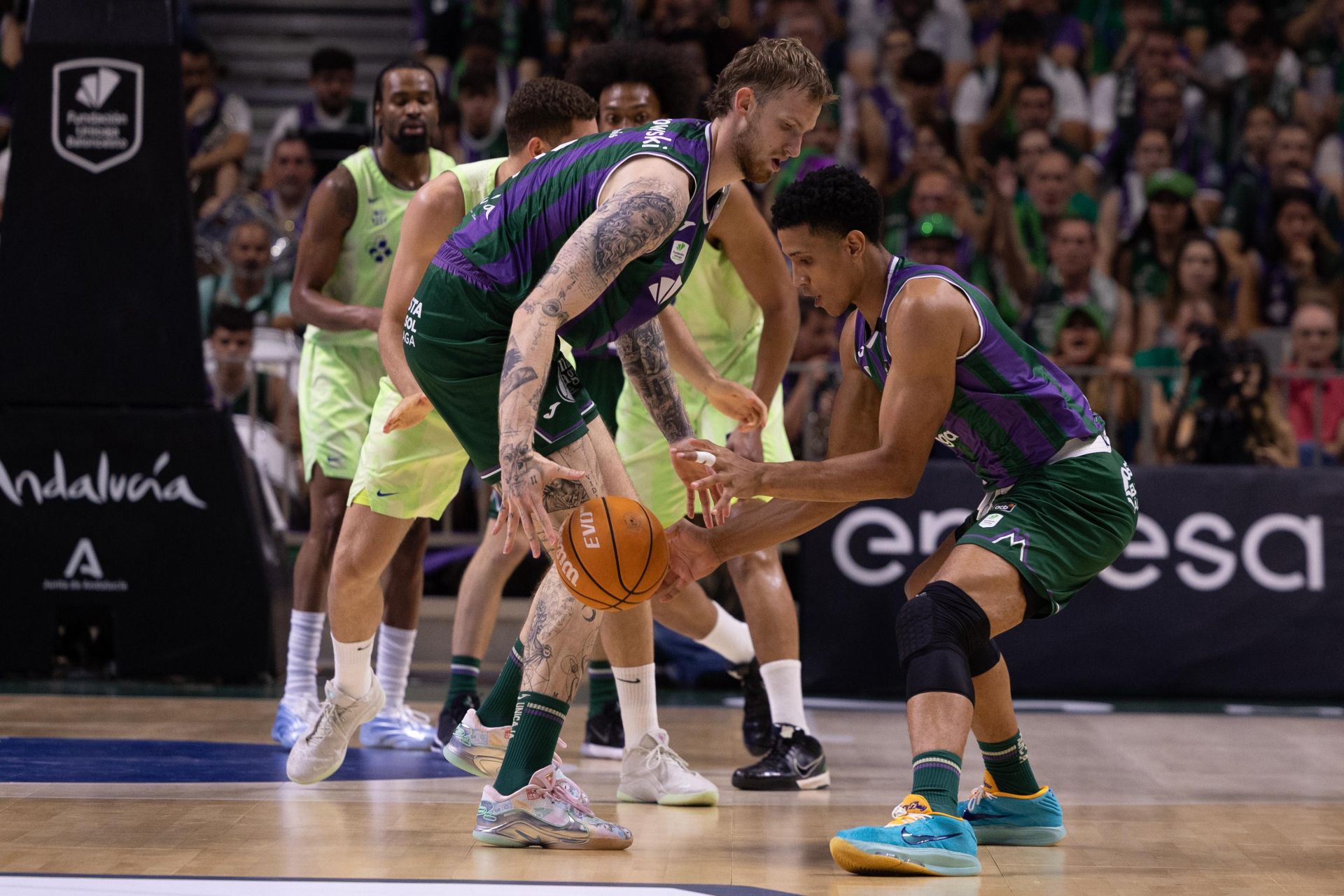 El vibrante Unicaja - Barcelona, en imágenes