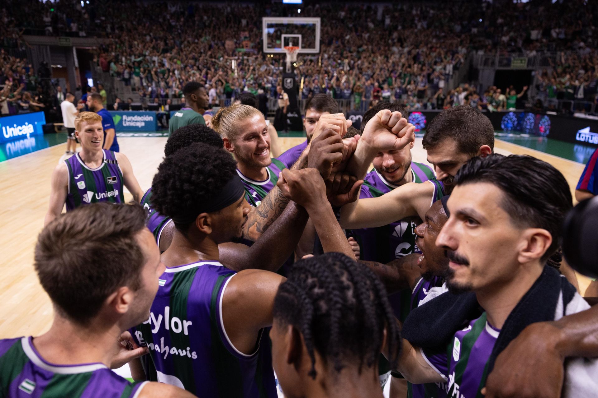 El vibrante Unicaja - Barcelona, en imágenes
