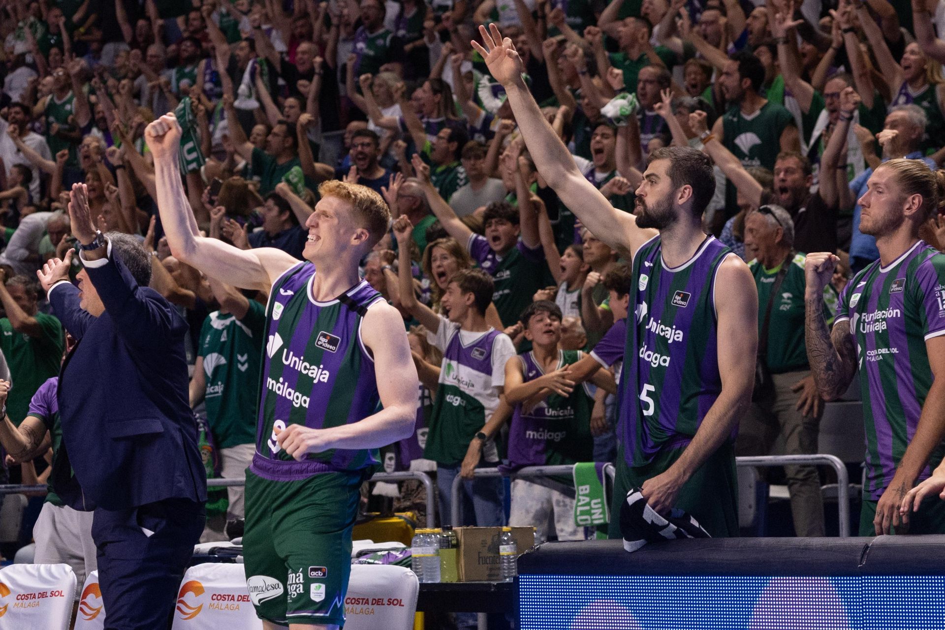 El vibrante Unicaja - Barcelona, en imágenes