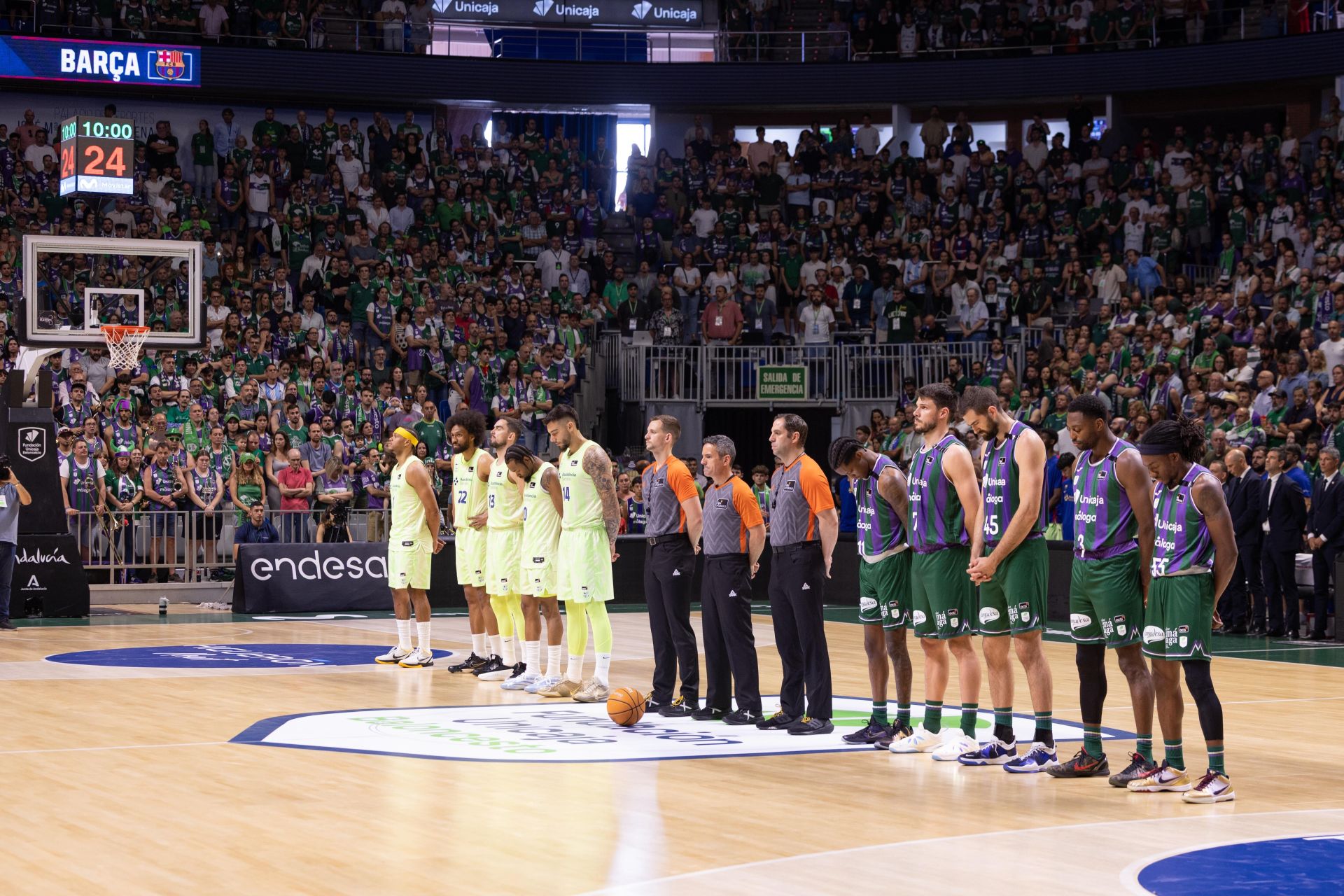 El vibrante Unicaja - Barcelona, en imágenes