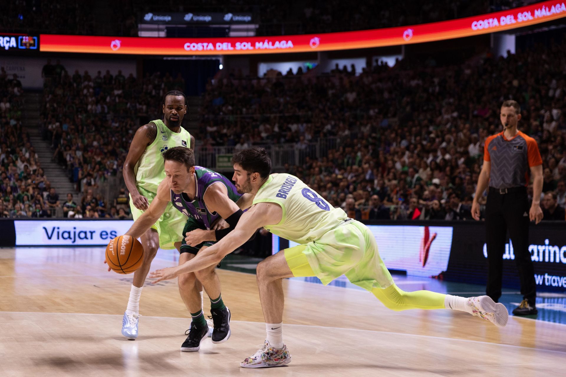 El vibrante Unicaja - Barcelona, en imágenes