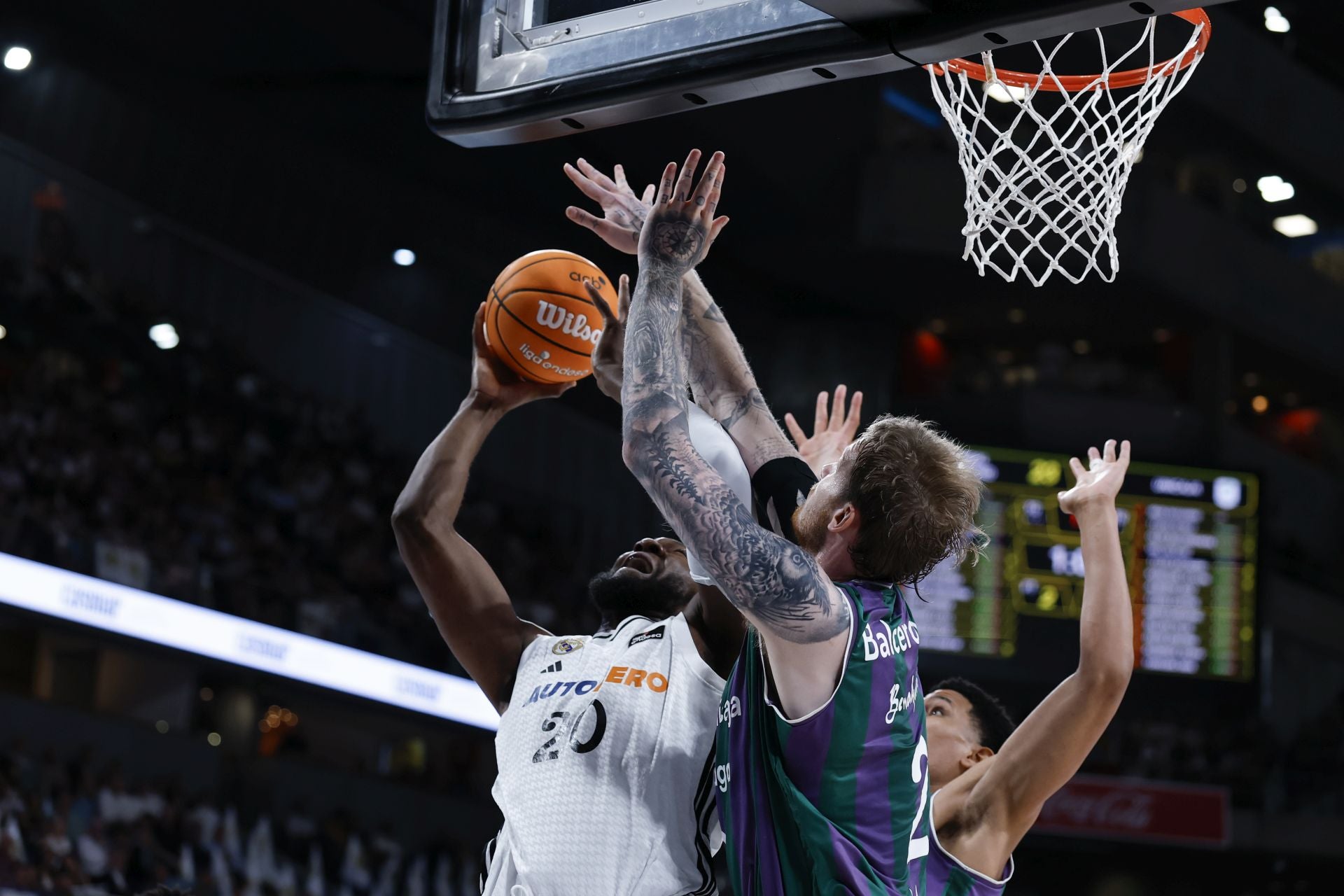 Las mejores imágenes del primer partido de las semifinales Unicaja-Real Madrid