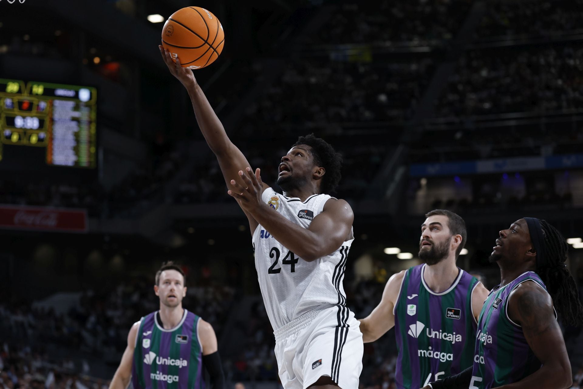 Las mejores imágenes del primer partido de las semifinales Unicaja-Real Madrid