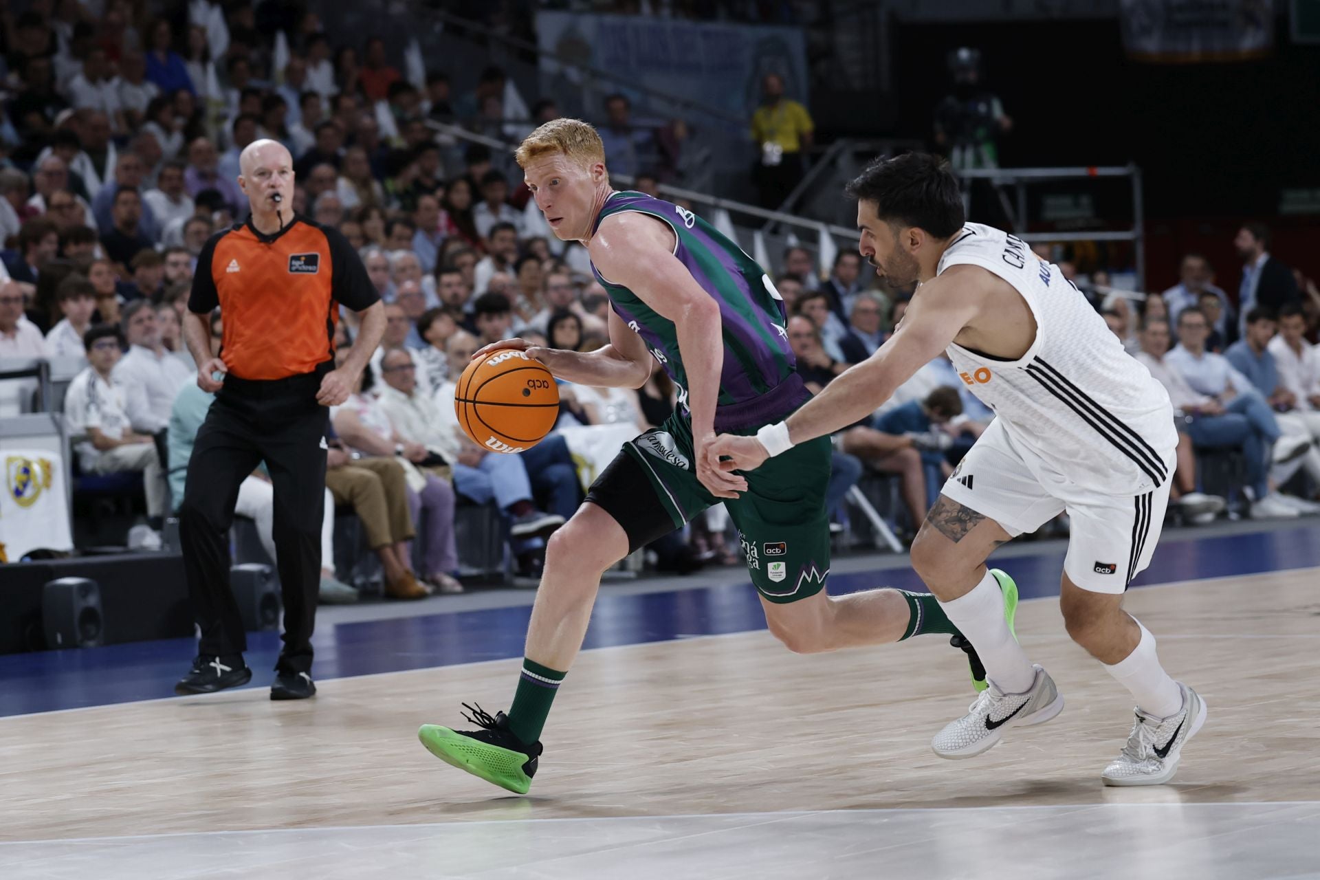 Las mejores imágenes del primer partido de las semifinales Unicaja-Real Madrid