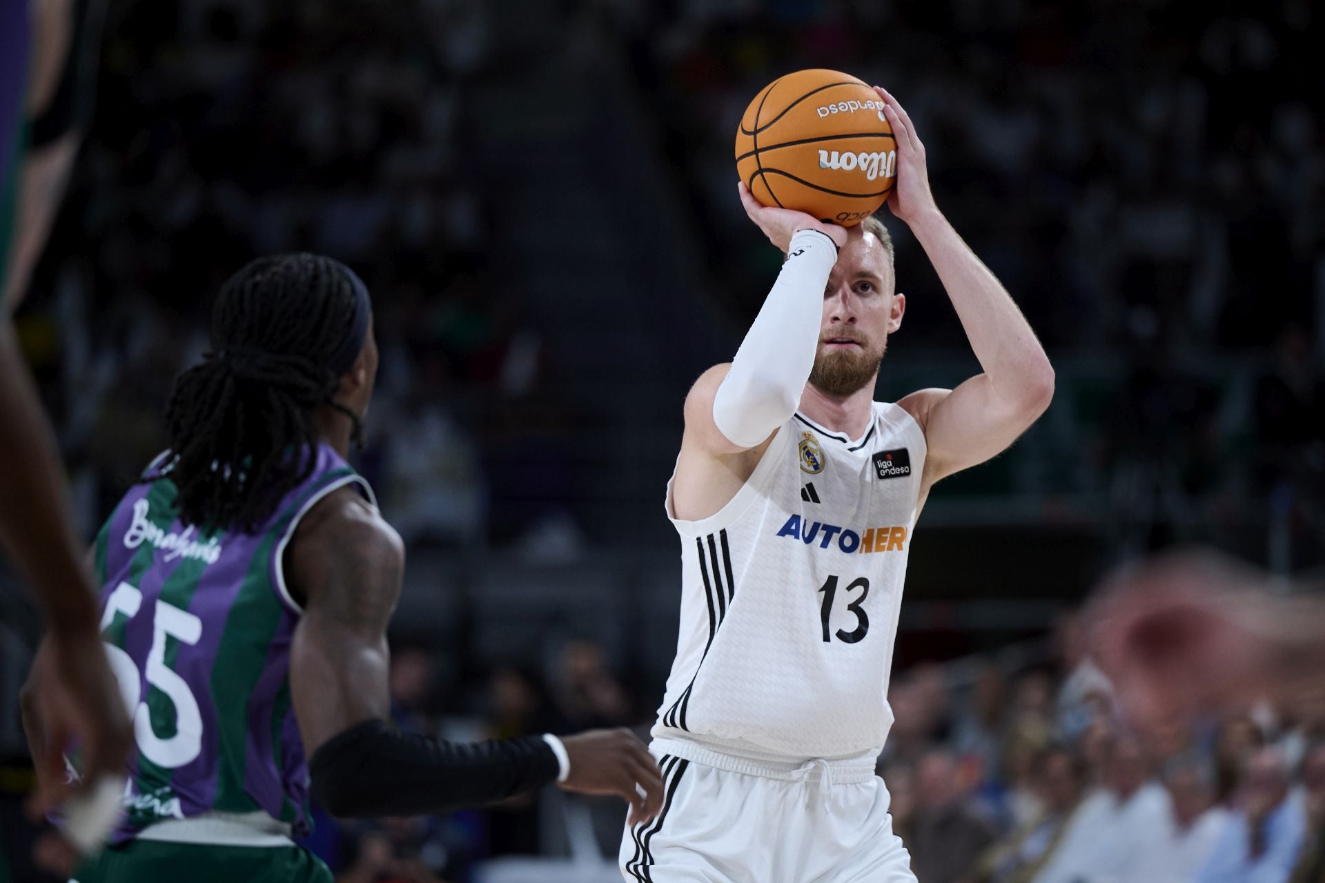 Las mejores imágenes del primer partido de las semifinales Unicaja-Real Madrid