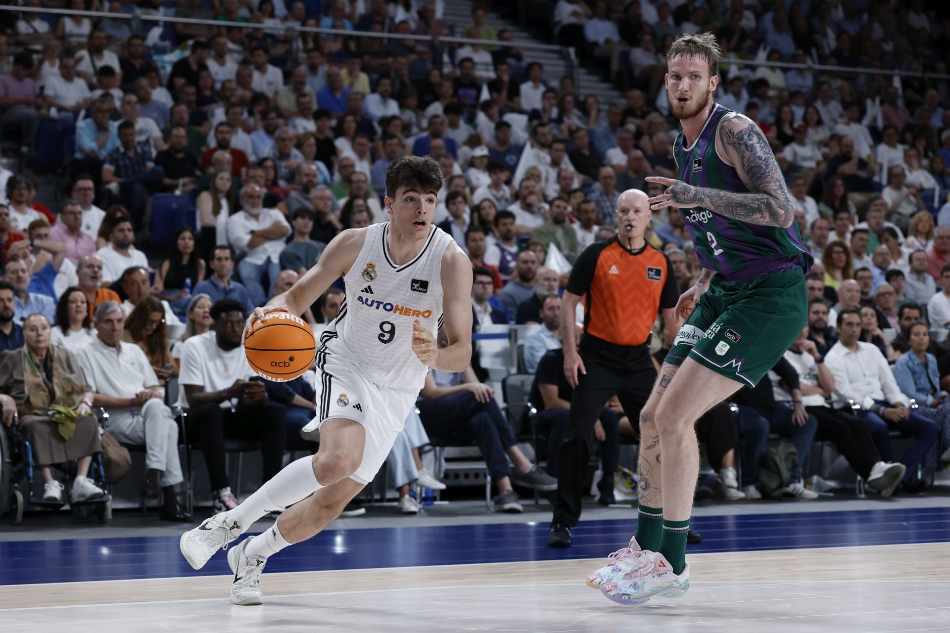Las mejores imágenes del primer partido de las semifinales Unicaja-Real Madrid