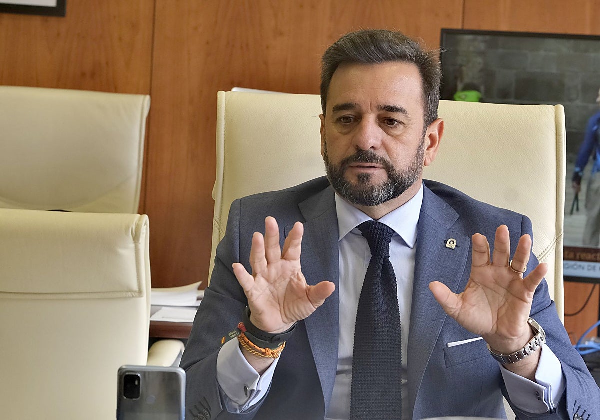 Manuel Cardenete, cuando era consejero del Gobierno andaluz por Ciudadanos.