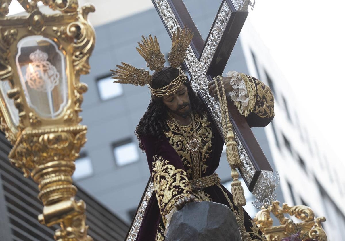 Jesús de la Misericordia, en su salida procesional.