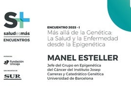 El doctor Manel Esteller protagoniza un nuevo encuentro de Salud es Más