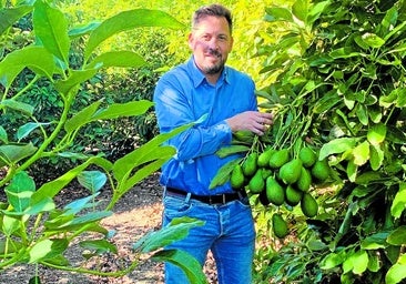 Sigfrido Molina es hijo y nieto de agricultores y lleva doce años al frente de su empresa de subtropicales.