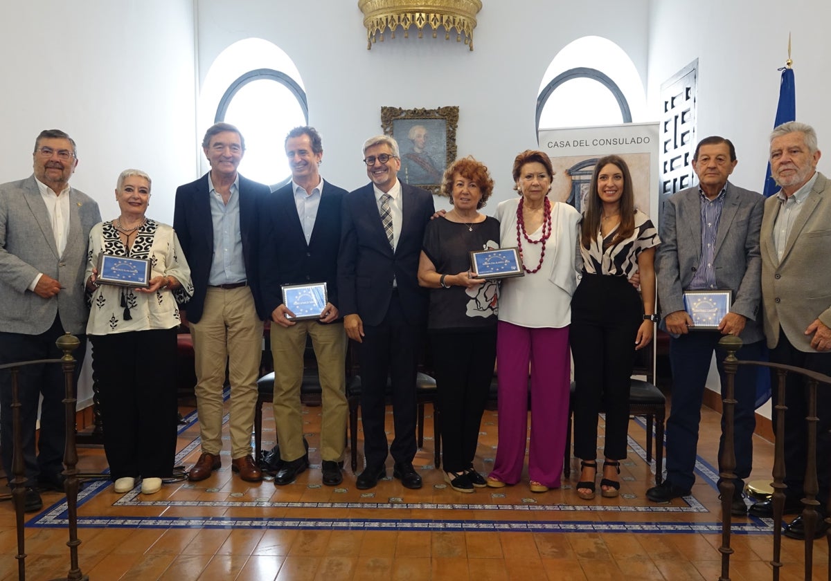 Una imagen del homenaje que el PSOE rindió a sus eurodiputados.