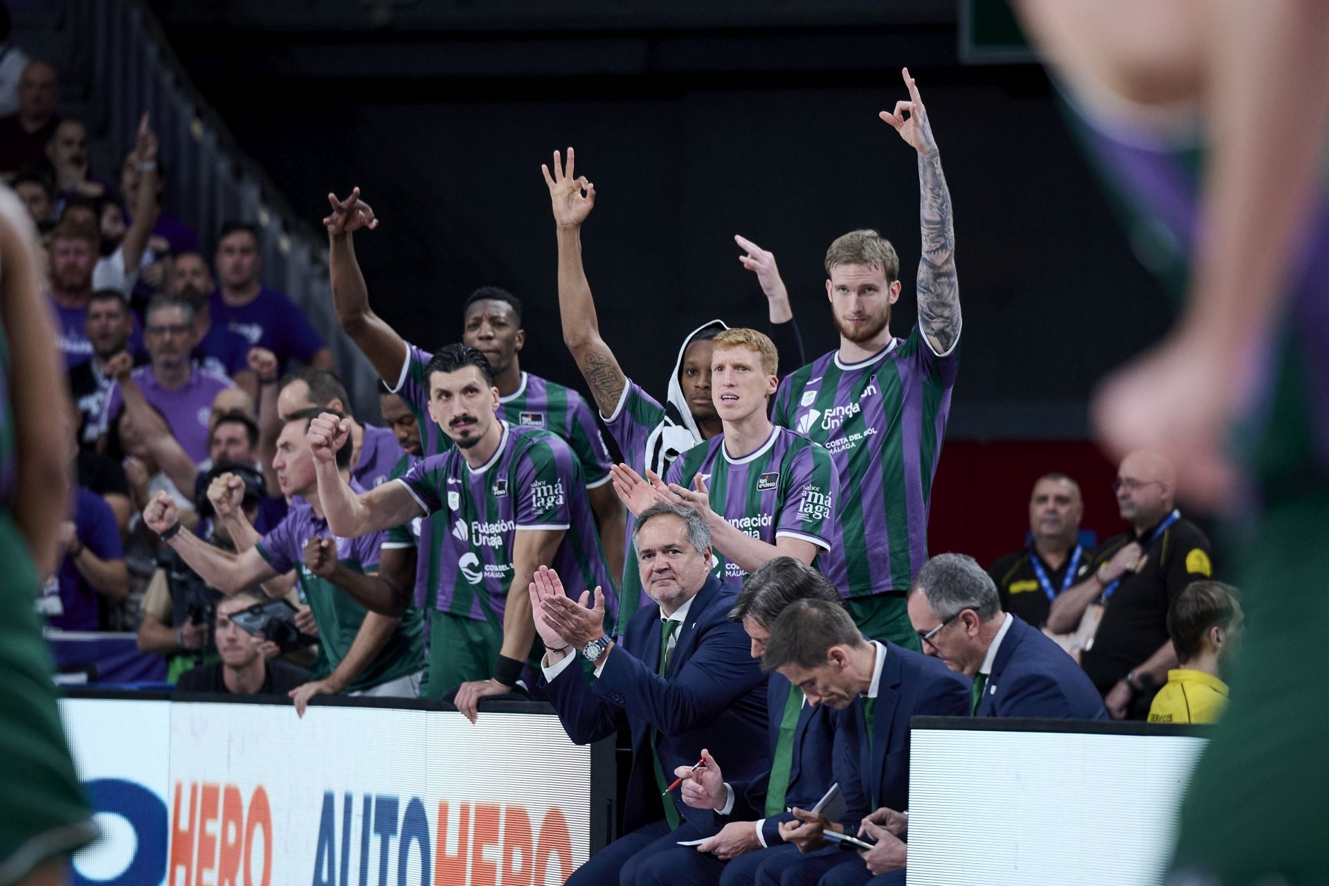 Las mejores imágenes del segundo partido de semifinales Real Madrid-Unicaja