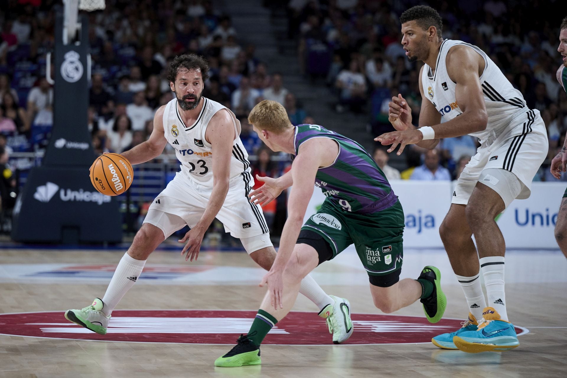 Las mejores imágenes del segundo partido de semifinales Real Madrid-Unicaja