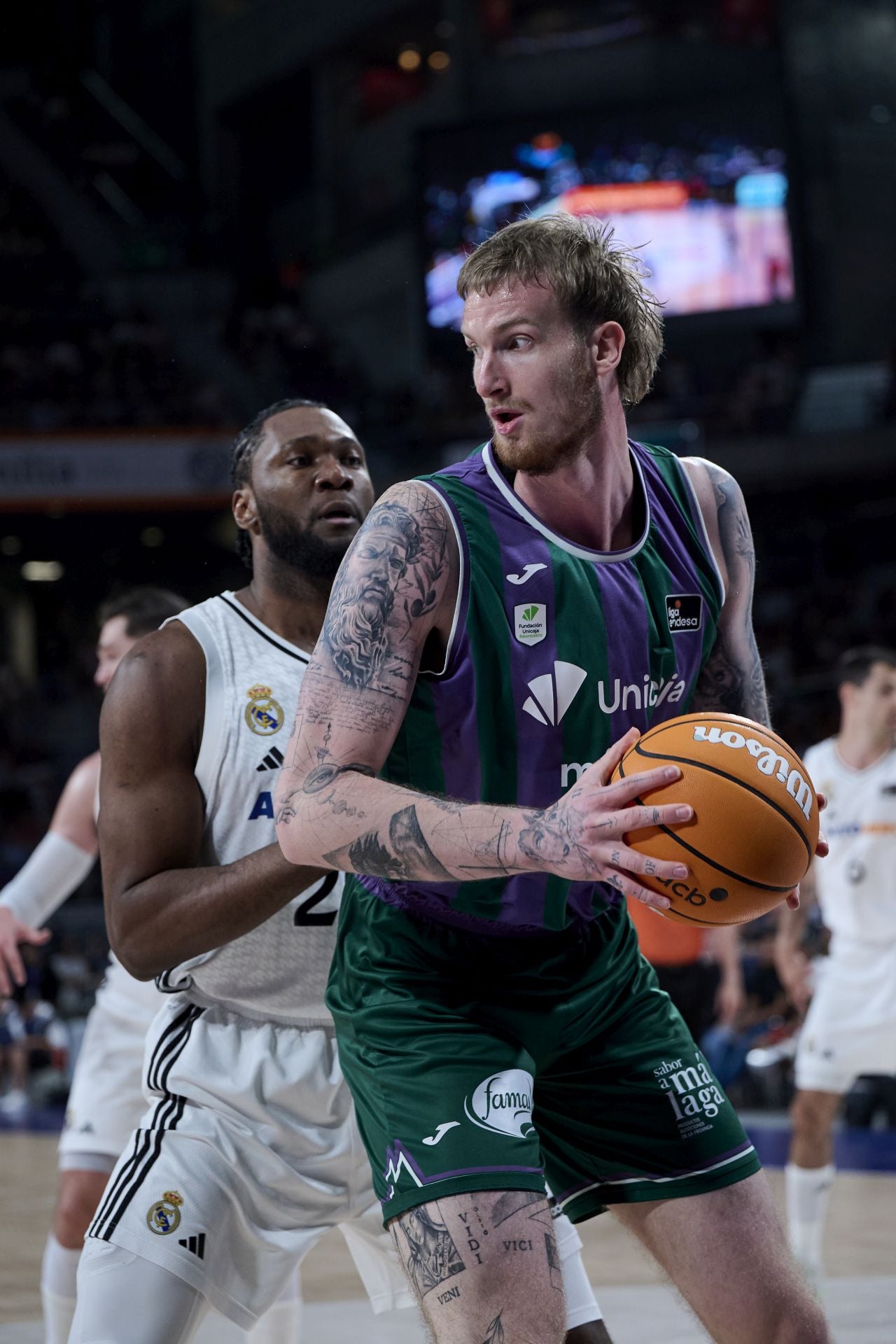 Las mejores imágenes del segundo partido de semifinales Real Madrid-Unicaja