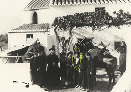 María Isabel González del Valle, en la sierra de Gibralgalia.