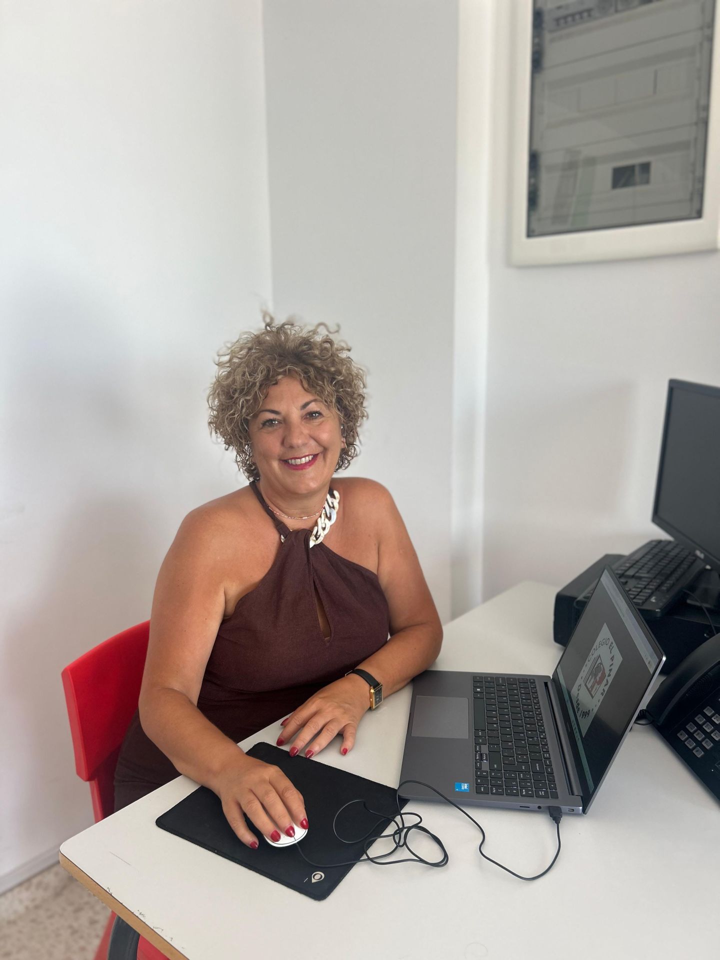 Rosa García, jefa de Estudios de la FP del Colegio El Pinar.