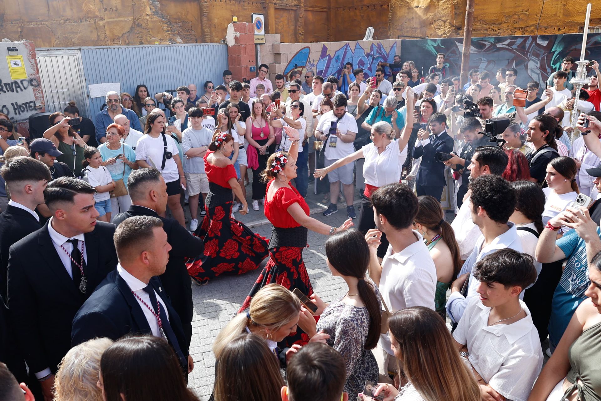 Salida procesional de la Virgen de la Trinidad