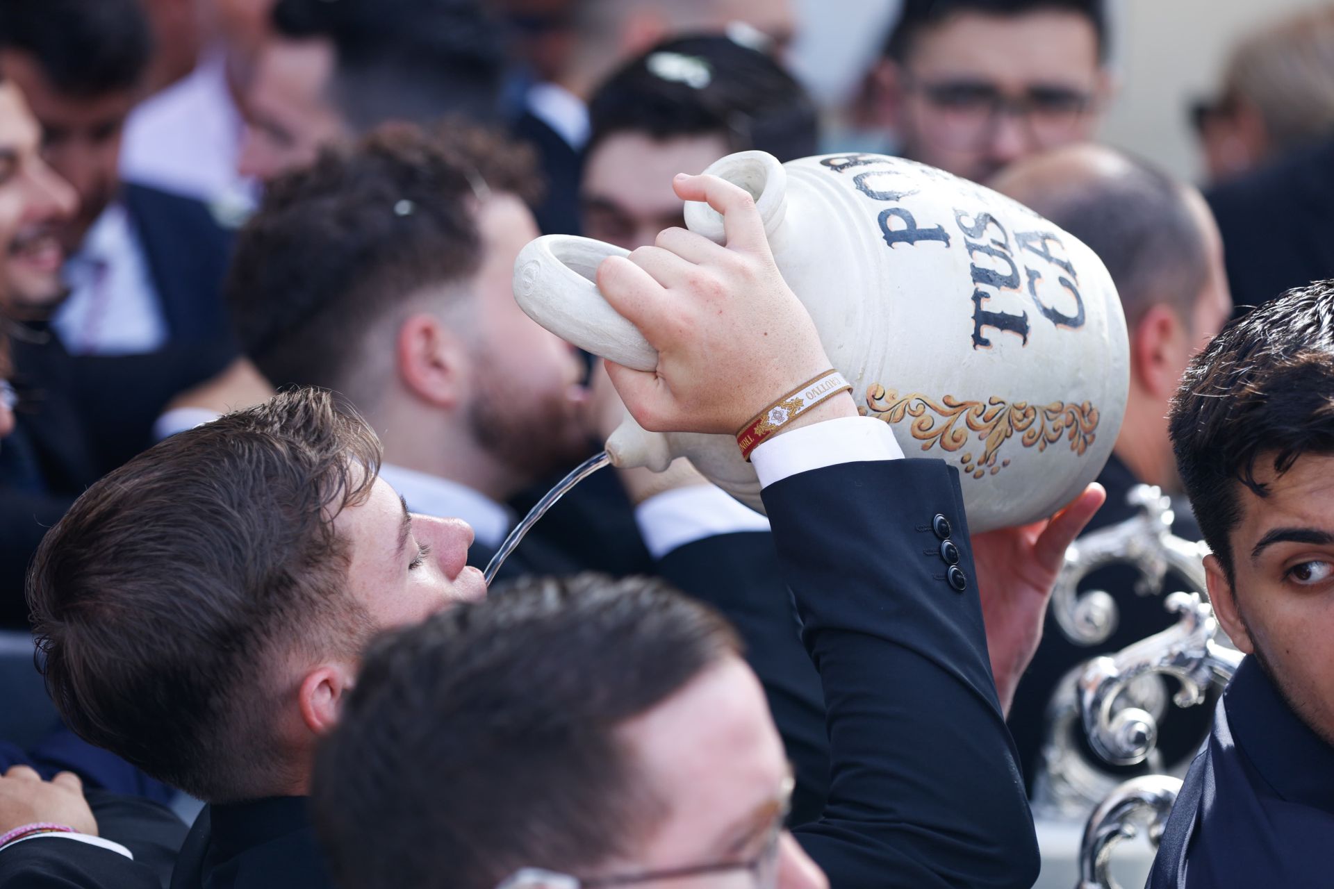 Salida procesional de la Virgen de la Trinidad