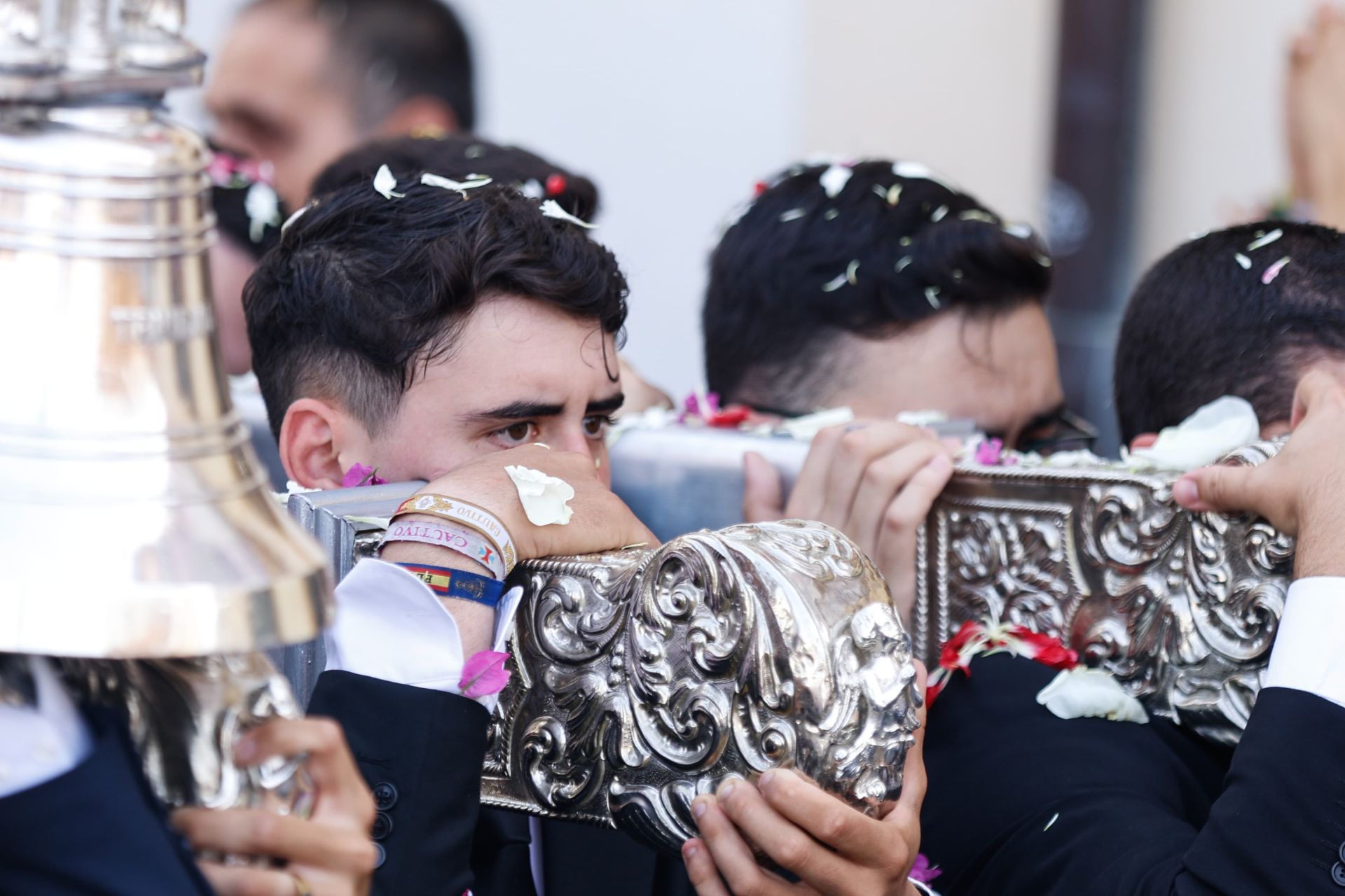 Salida procesional de la Virgen de la Trinidad