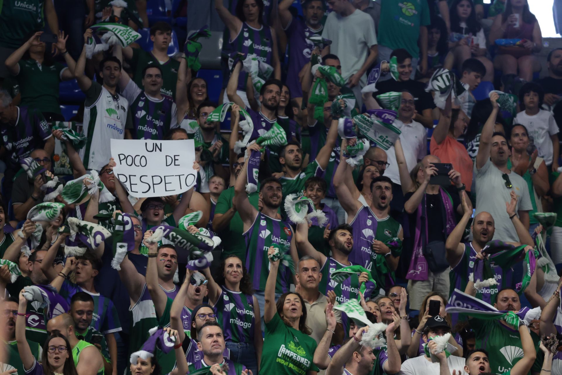 Las mejores imágenes del tercer partido de semifinales: Unicaja-Real Madrid