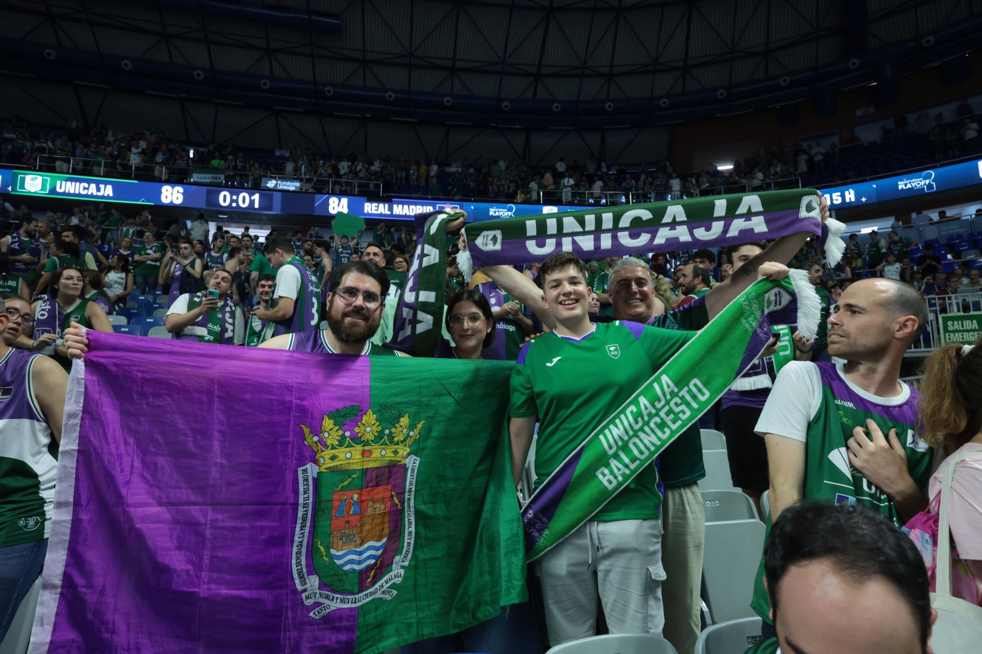Las mejores imágenes del tercer partido de semifinales: Unicaja-Real Madrid