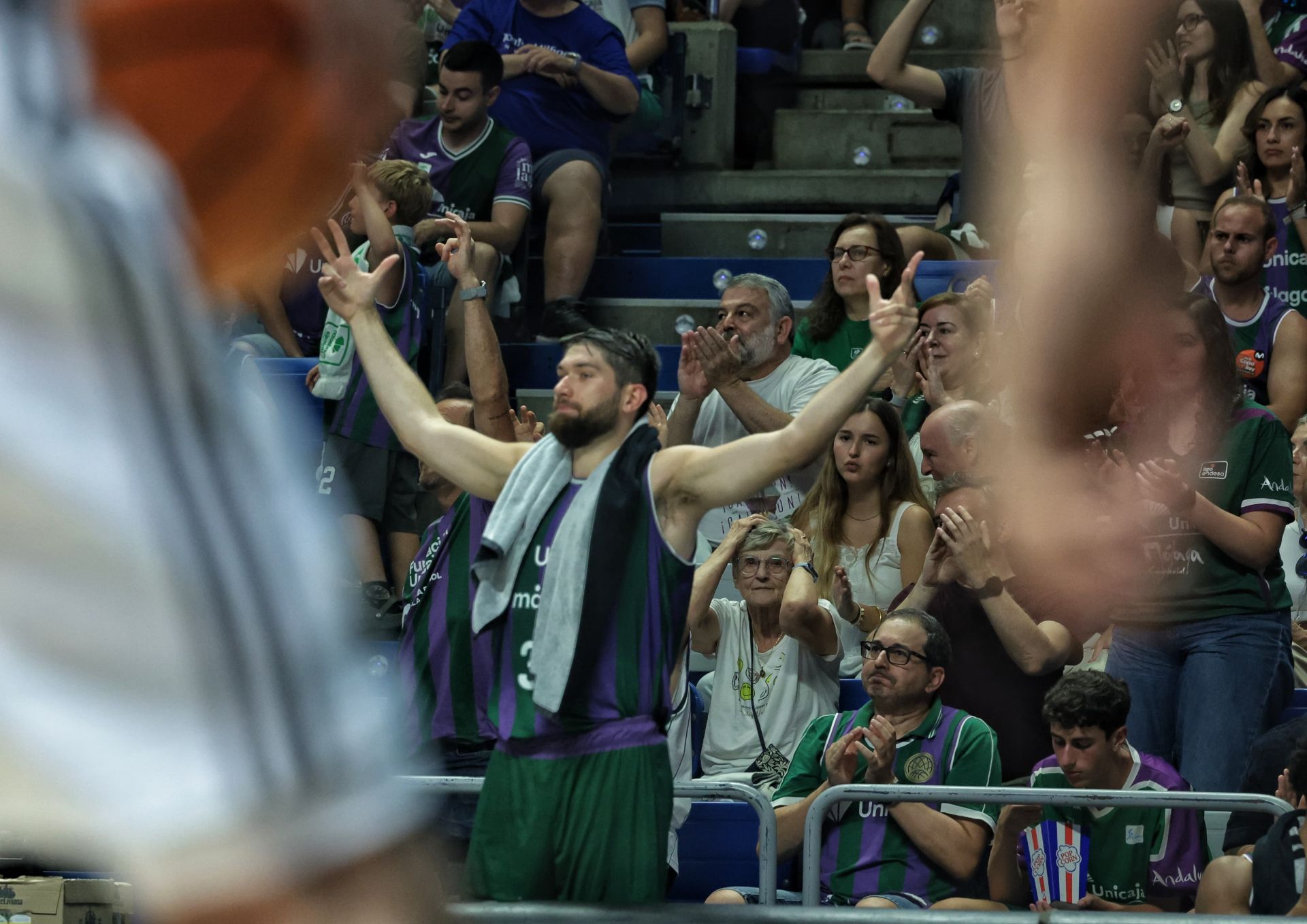 Las mejores imágenes del tercer partido de semifinales: Unicaja-Real Madrid
