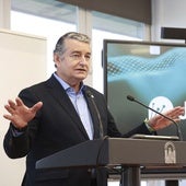 Antonio Sanz, durante la presentación.