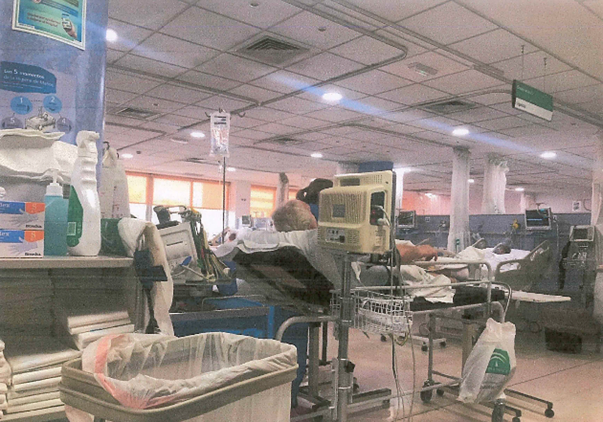 Imagen de las urgencias del Hospital Universitario Virgen de la Victoria.