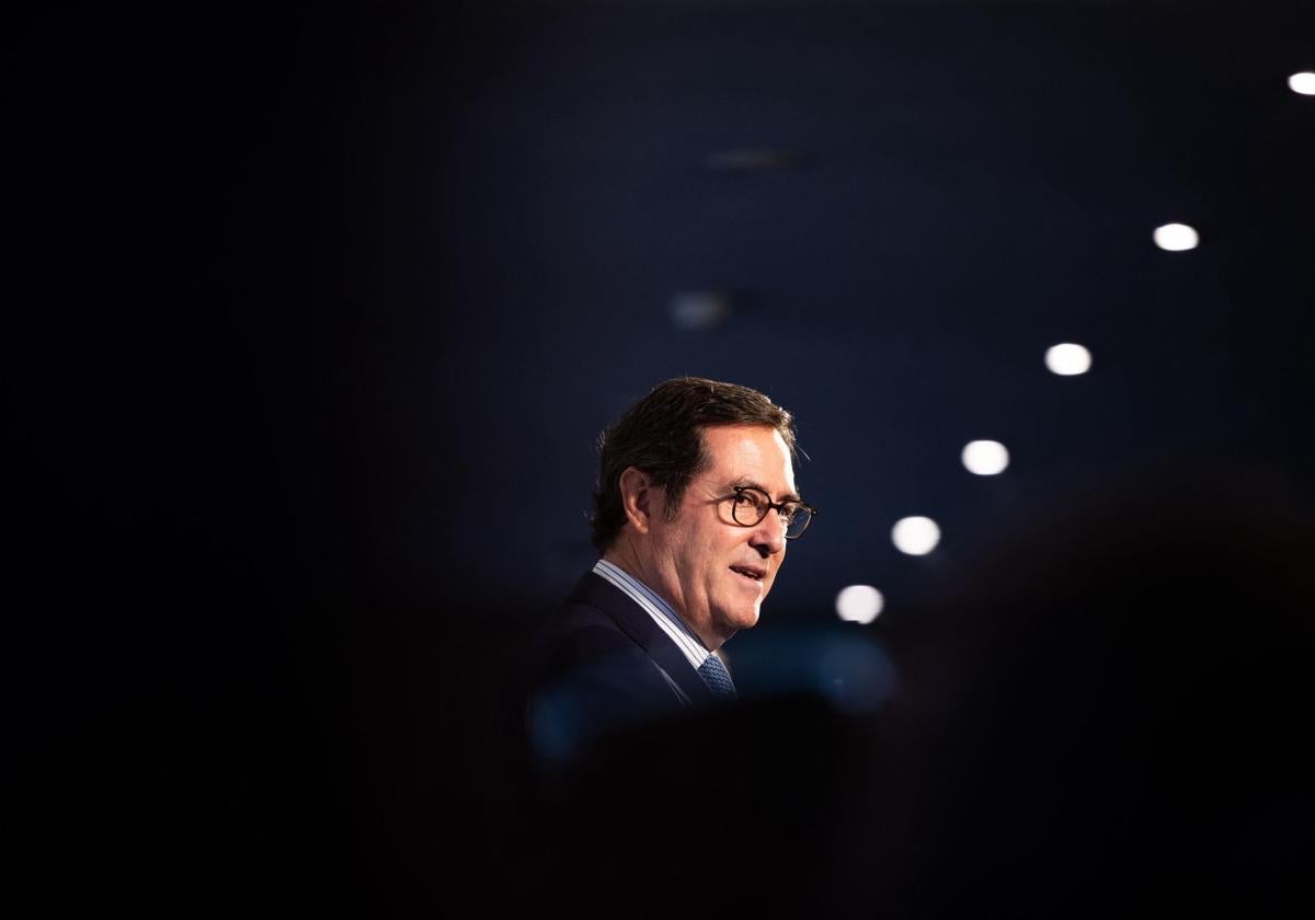 El foro SUR con el presidente de la CEOE, Antonio Garamendi, en imágenes