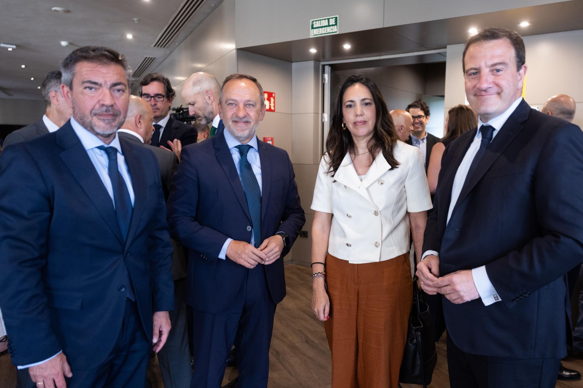 El foro SUR con el presidente de la CEOE, Antonio Garamendi, en imágenes