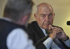 El filósofo José Antonio Marina, este jueves en el Aula de Cultura de SUR