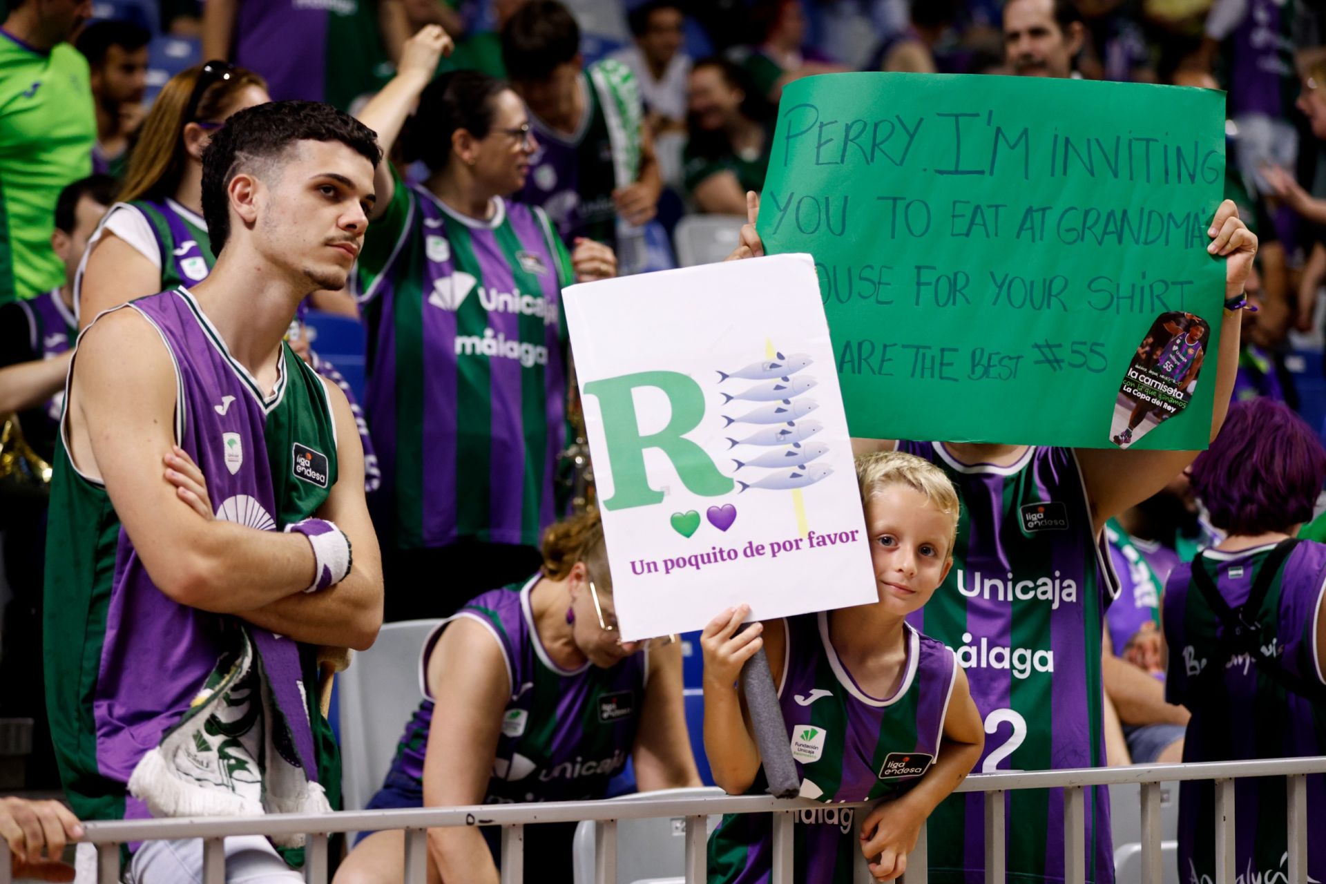 El cuarto duelo entre Unicaja y Real Madrid, en imágenes
