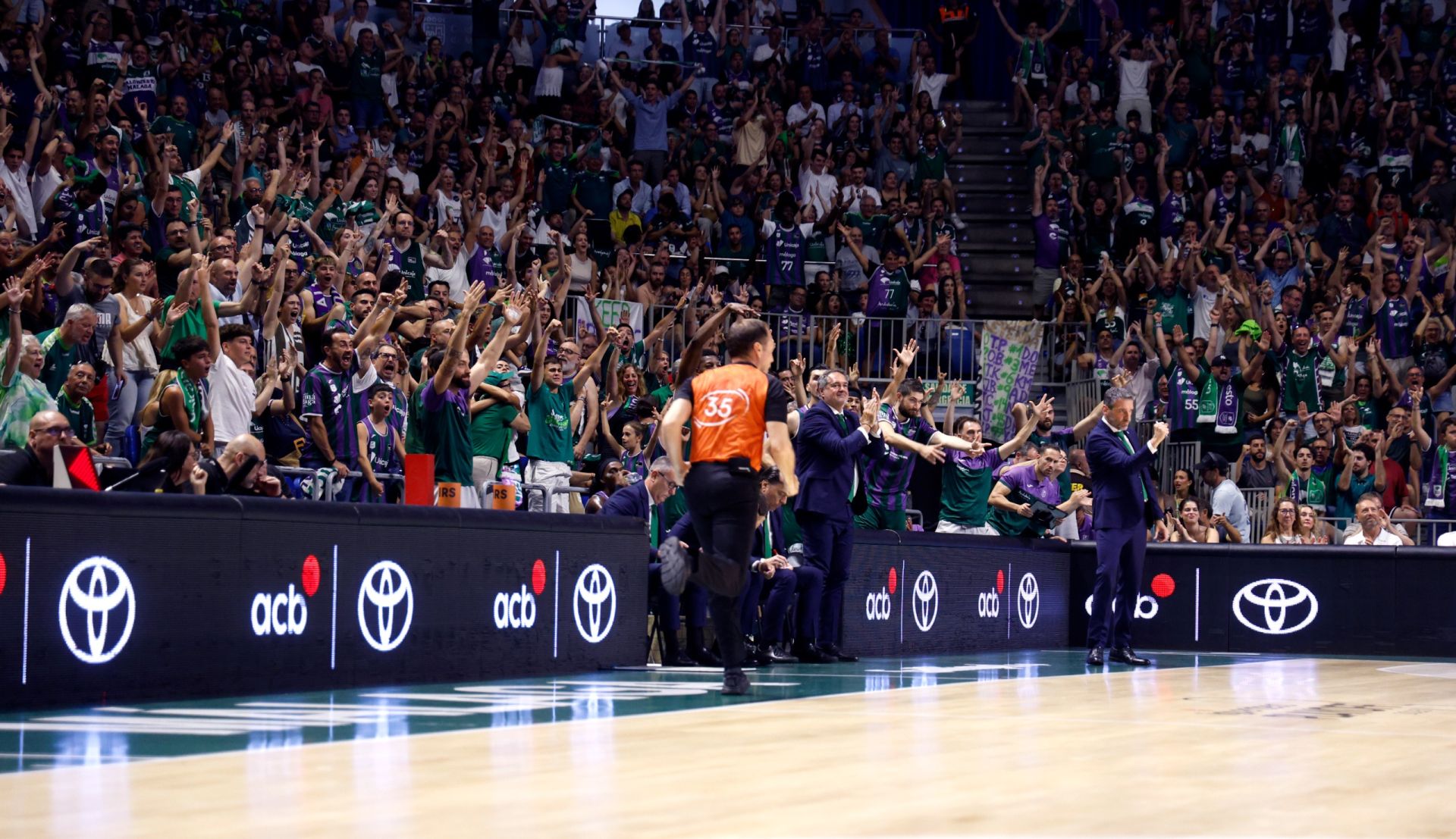 El cuarto duelo entre Unicaja y Real Madrid, en imágenes
