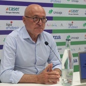 El presidente del Unicaja, Antonio López Nieto.