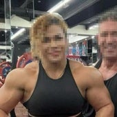 Zunilda y Jarred en el gimnasio, una imagen difundida por la familia durante la búsqueda.