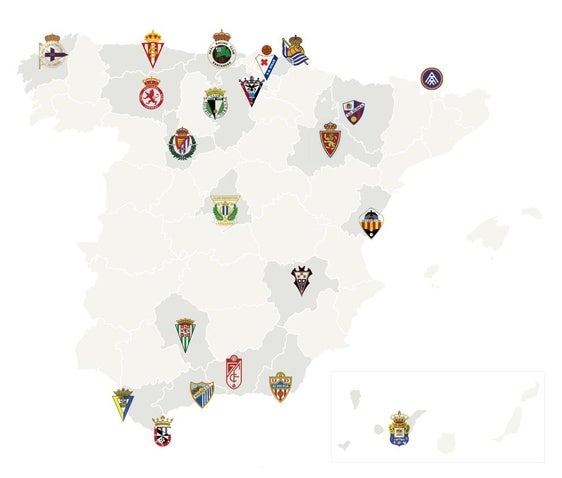 El Málaga ya conoce a sus veintiún rivales de Segunda División