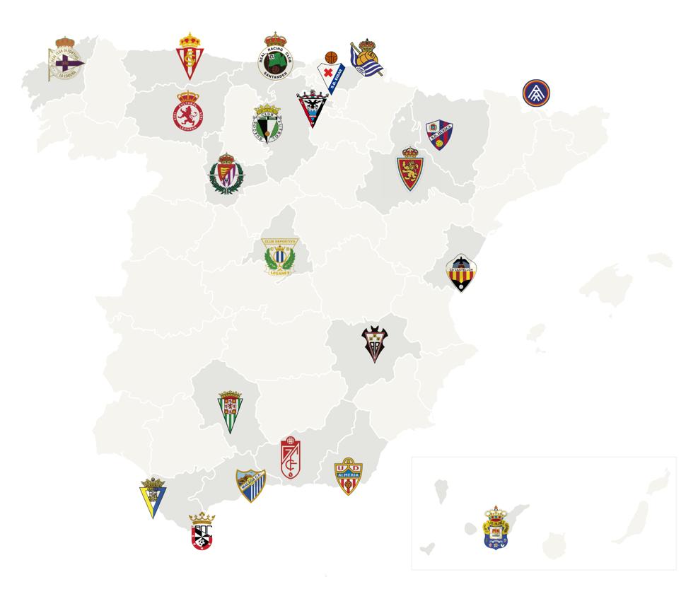 El Málaga ya conoce a sus veintiún rivales de Segunda División
