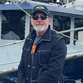 Antonio Banderas, en Hyannis (Massachusetts), en un descanso del rodaje de la película 'Tony'.