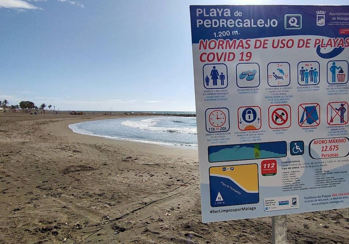 Hallan sola a una niña de 2 años en Pedregalejo y localizan a su padre ebrio en la playa
