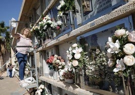 Imagen de un cementerio de Málaga.