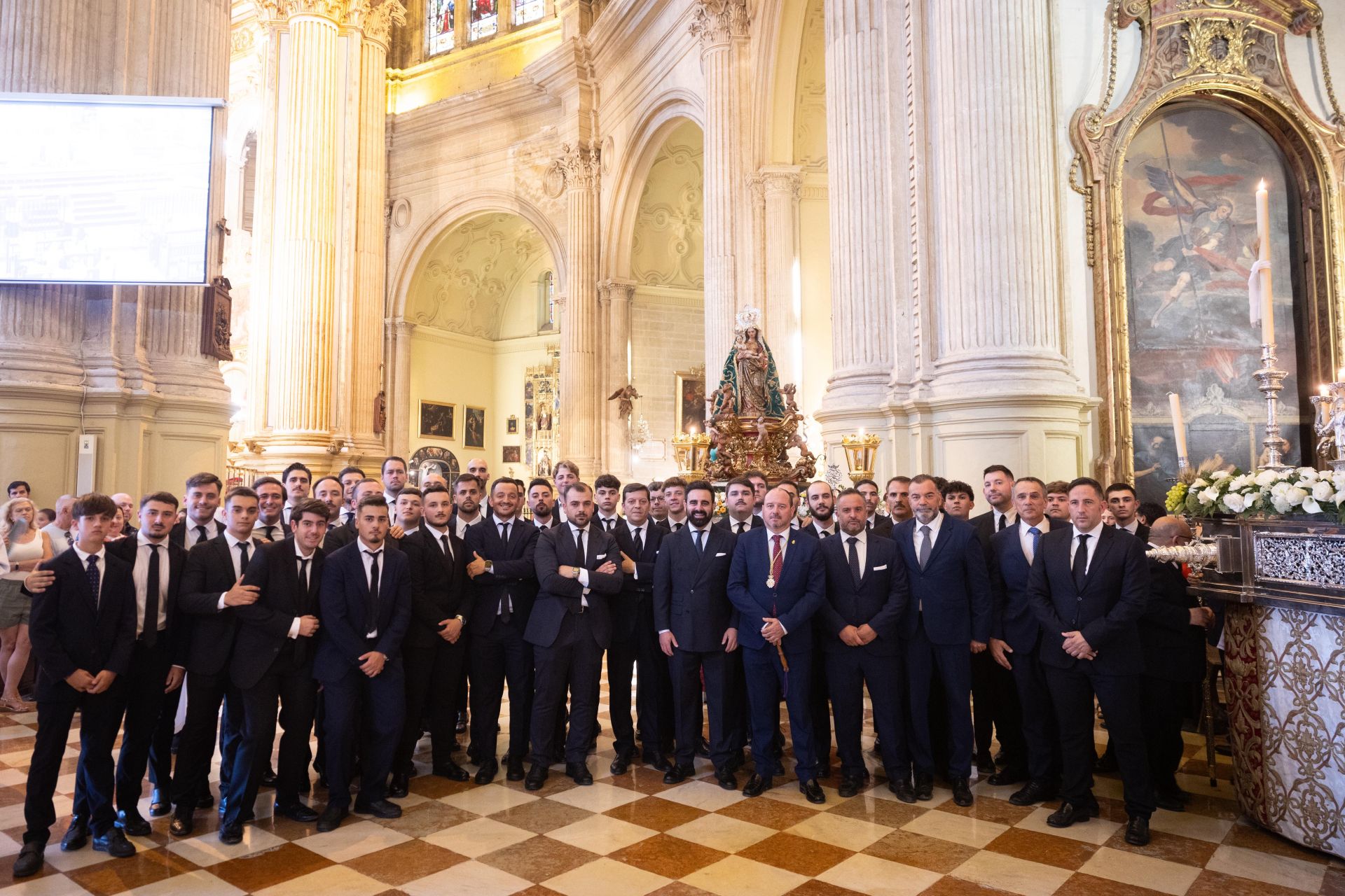 La procesión del Corpus por el Centro de Málaga, en imágenes